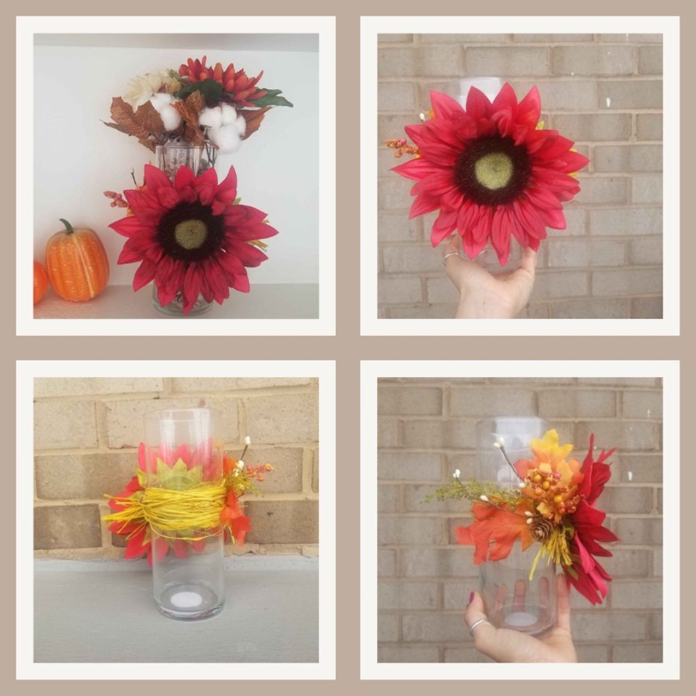 Naturecore Rustic Sunflower vase Handmade Vermontcore Countrycore farmcore